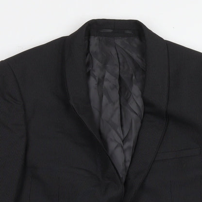 Mens UK Size 38 NEXT Regular Black Suit Jacket