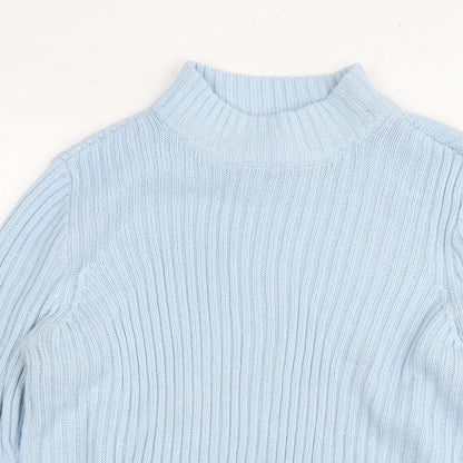 Womens UK Size M Divided by H&M Blue Pullover Jumper