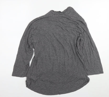 Womens UK Size 14 NEXT Grey Basic Blouse