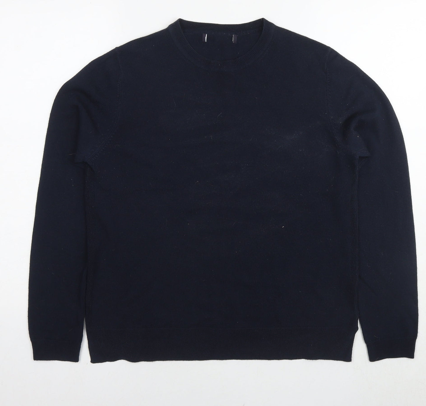 Womens UK Size 14 Marks and Spencer Blue Pullover Jumper