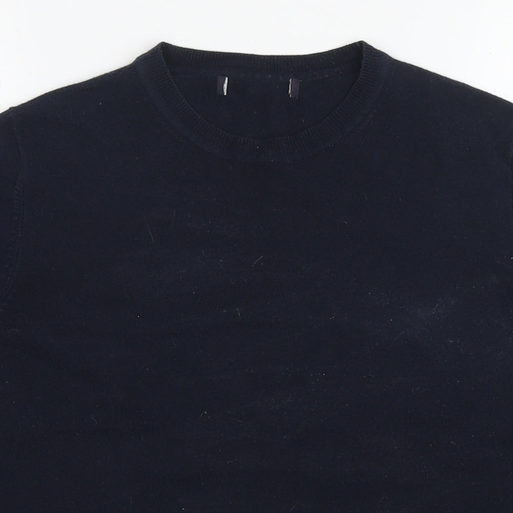 Womens UK Size 14 Marks and Spencer Blue Pullover Jumper
