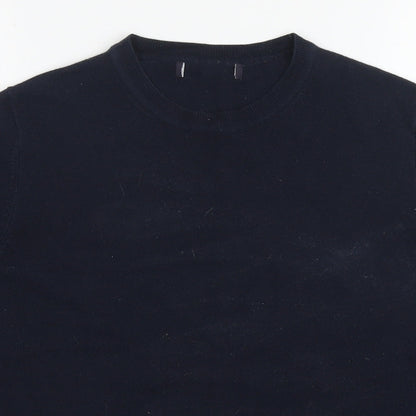 Womens UK Size 14 Marks and Spencer Blue Pullover Jumper