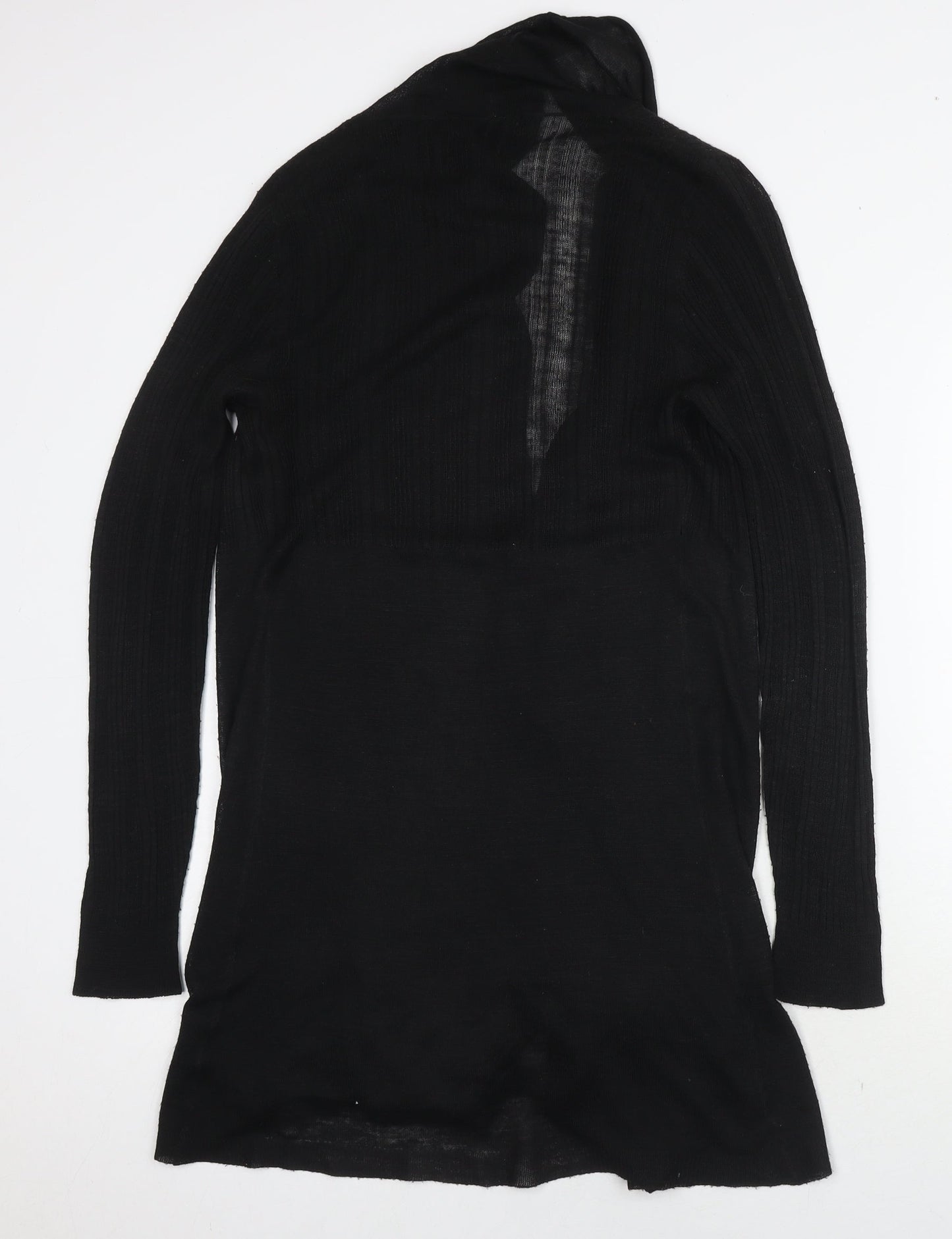 Womens UK Size One Size Marks and Spencer Black Cardigan Jumper