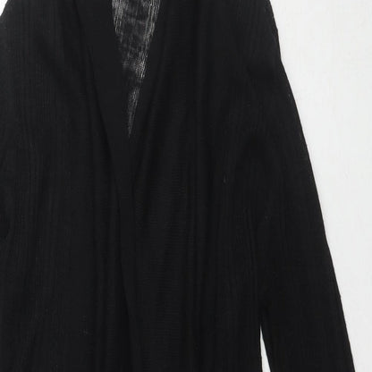 Womens UK Size One Size Marks and Spencer Black Cardigan Jumper