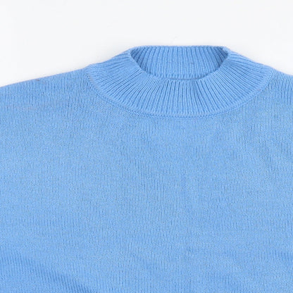 Womens UK Size S New Look Blue Pullover Jumper