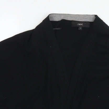 Womens UK Size 12 NEXT Black Cape Jumper