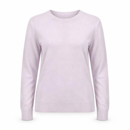 Marks & Spencer Womens Purple V-Neck Acrylic Pullover Jumper Size 14