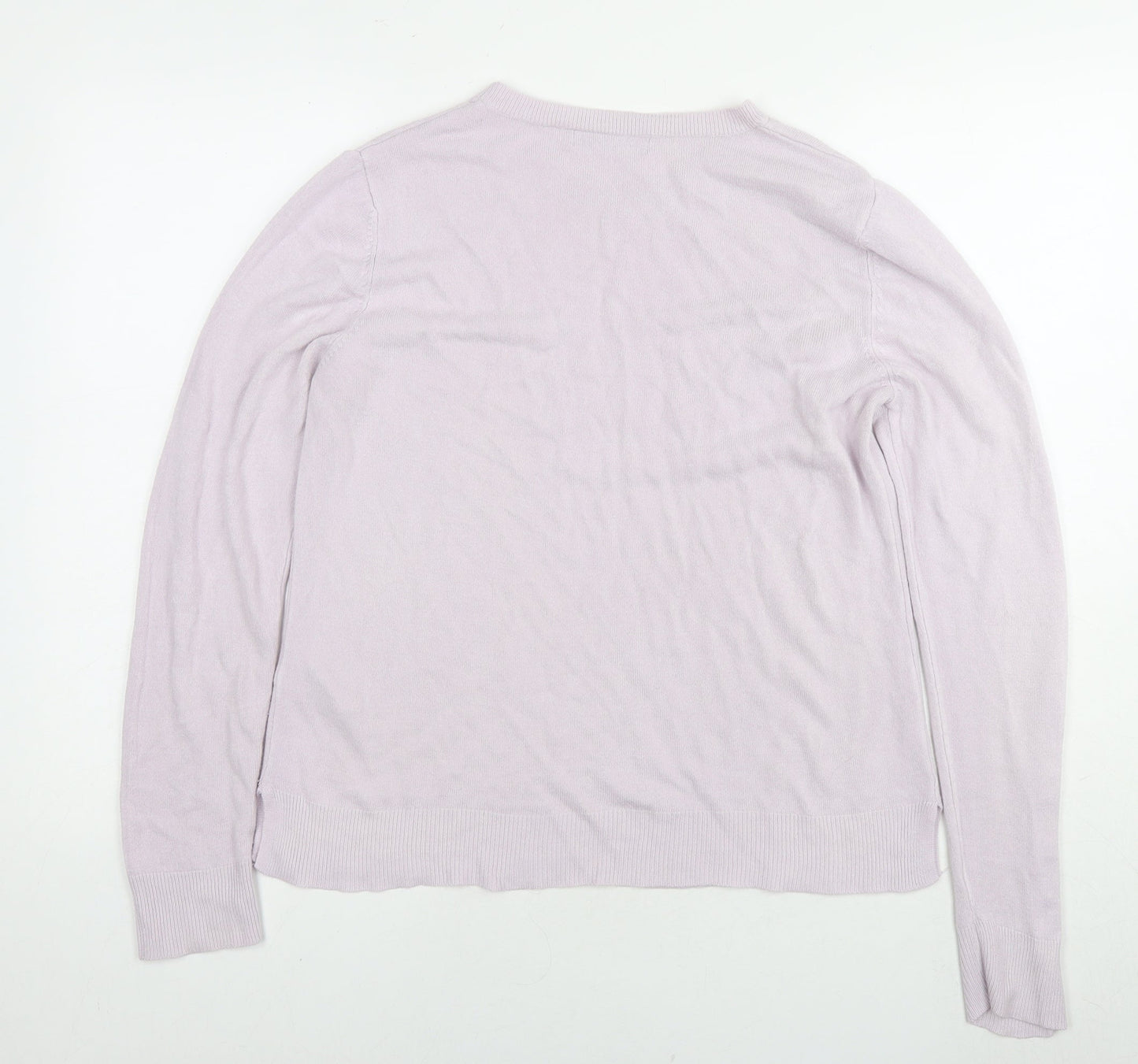 Womens UK Size 14 Marks and Spencer Purple Pullover Jumper