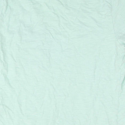 Womens UK Size 12 Marks and Spencer Blue Basic T-Shirt