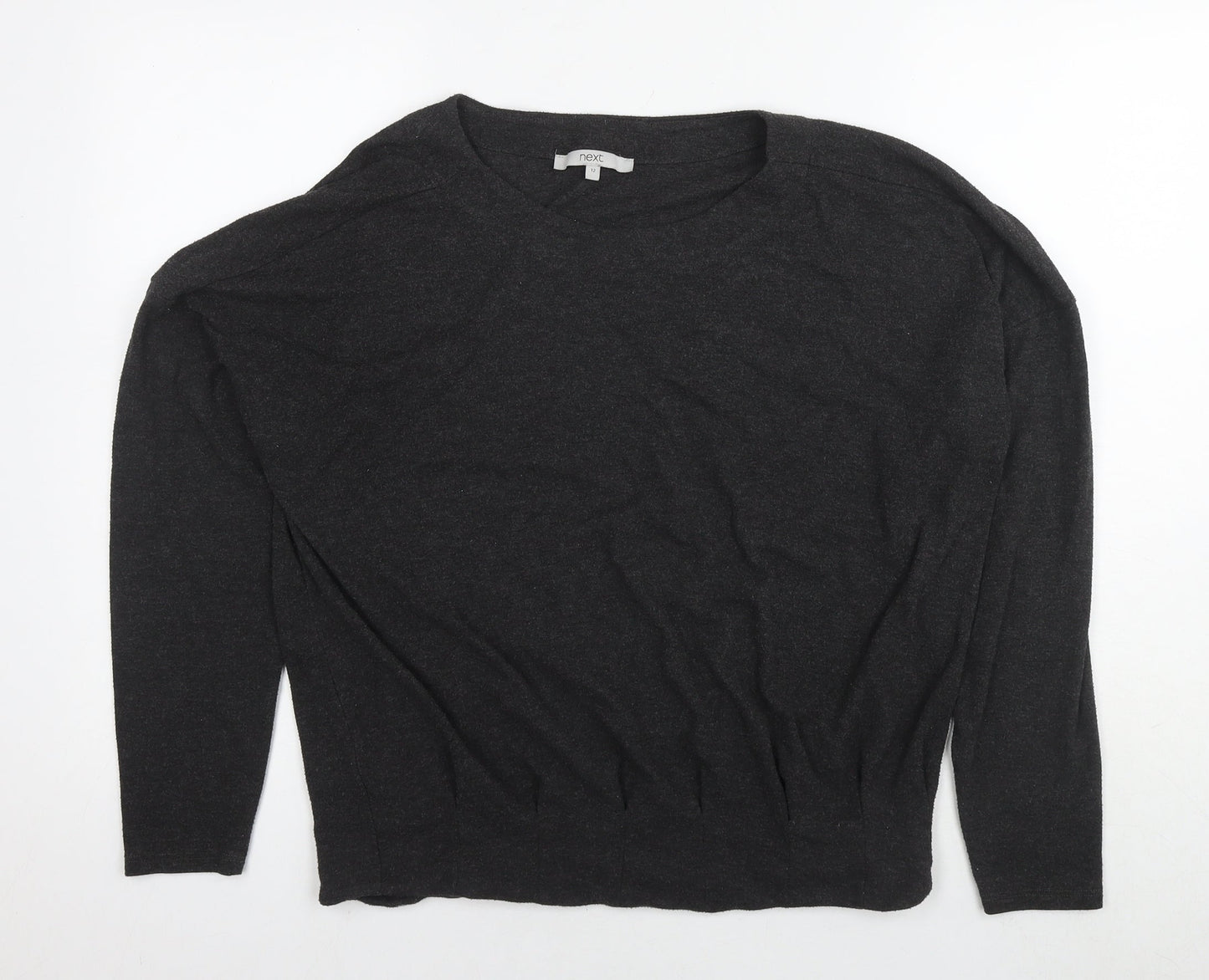 Womens UK Size 12 NEXT Grey Pullover Jumper