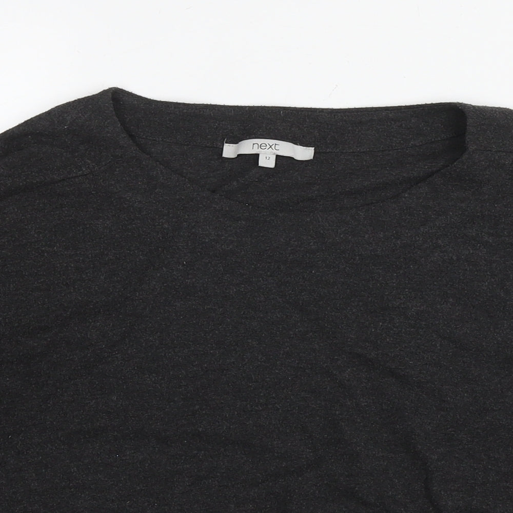Womens UK Size 12 NEXT Grey Pullover Jumper
