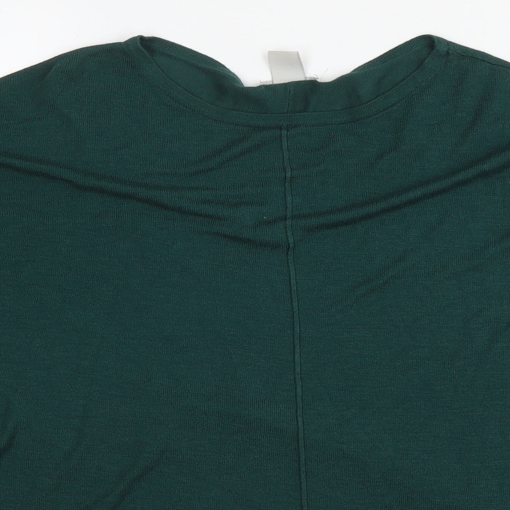 Womens UK Size XS Marks and Spencer Green Pullover Jumper