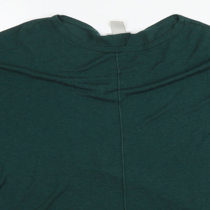 Womens UK Size XS Marks and Spencer Green Pullover Jumper