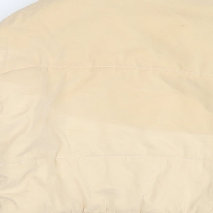 Womens UK Size 8 PRETTYLITTLETHING Beige Puffer Jacket