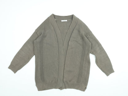 Womens UK Size 12 Marks and Spencer Brown Cardigan Jumper