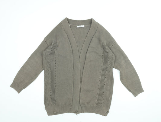Womens UK Size 12 Marks and Spencer Brown Cardigan Jumper
