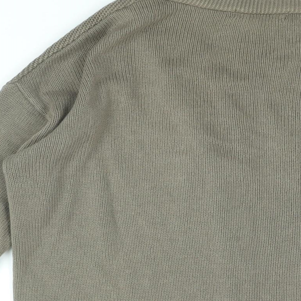 Womens UK Size 12 Marks and Spencer Brown Cardigan Jumper