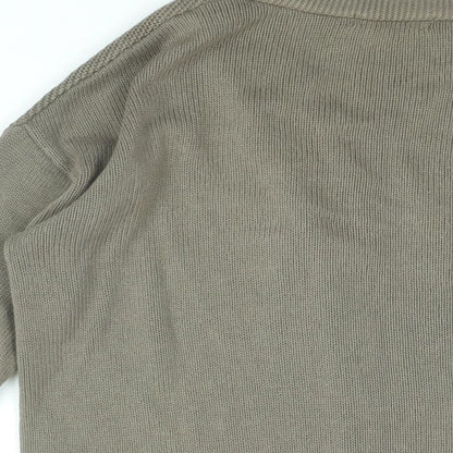 Womens UK Size 12 Marks and Spencer Brown Cardigan Jumper