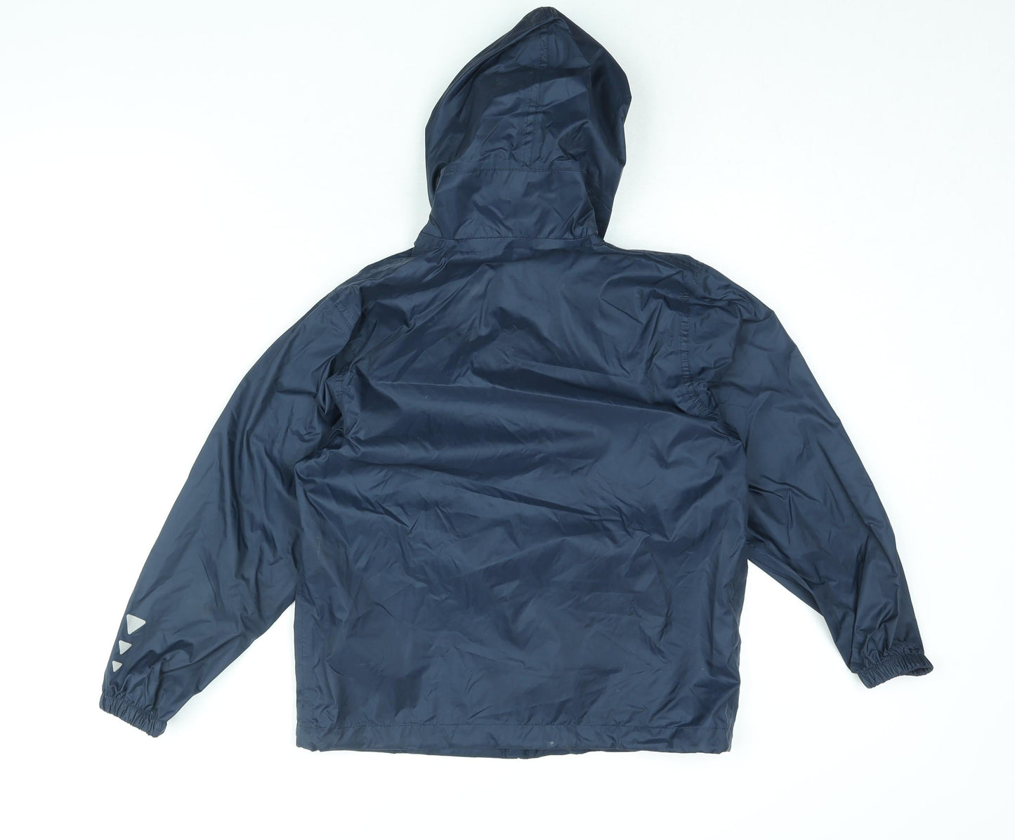 Quechua Boys Blue Rain Coat Coat Size 10 Years Zip
