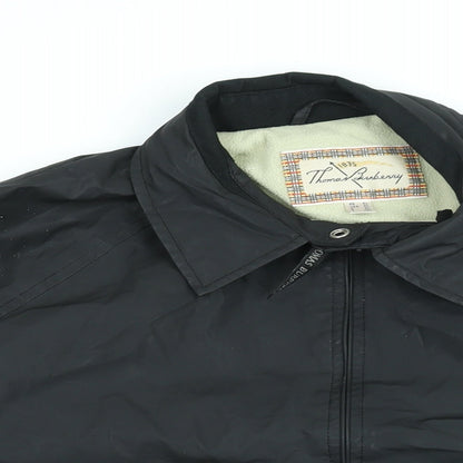 Mens UK Size XL Thomas Burberry Black Jacket