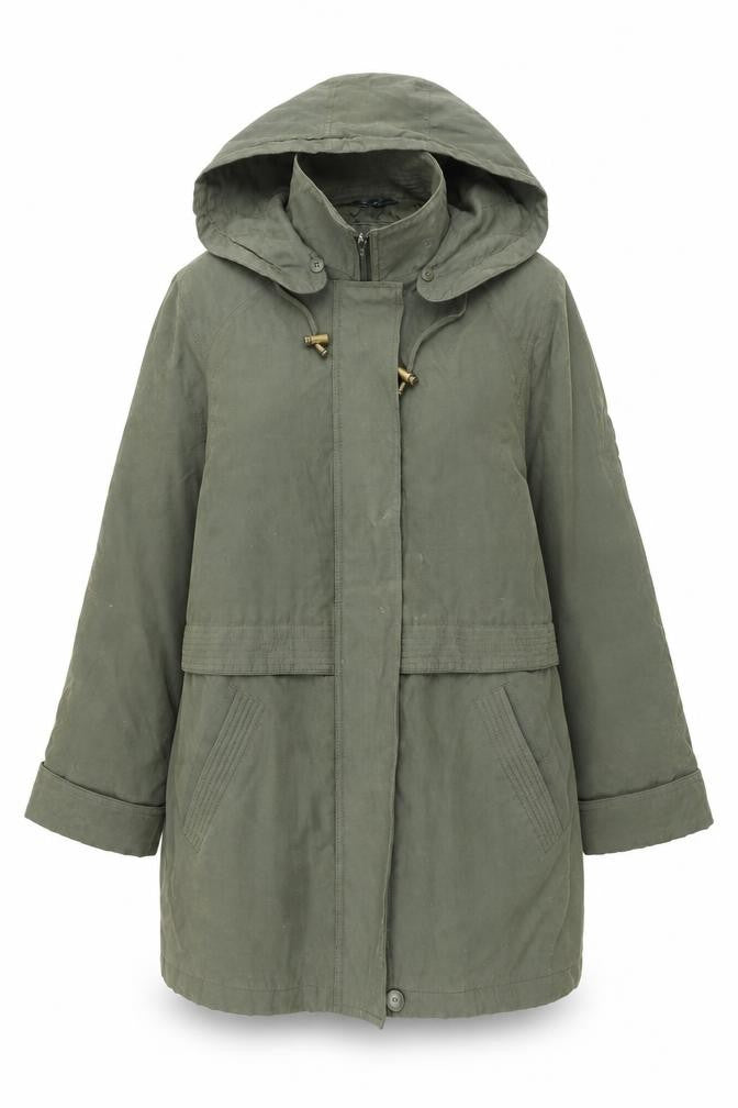 Womens UK Size 12 Nuage Green Overcoat