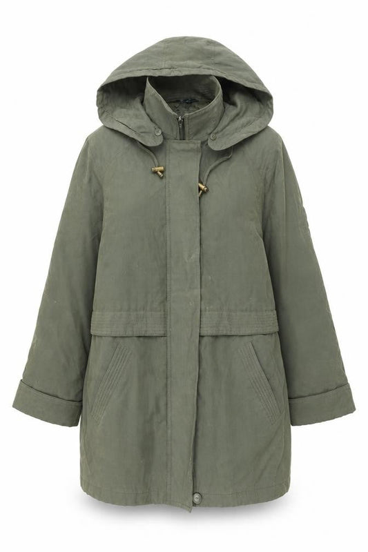 Womens UK Size 12 Nuage Green Overcoat