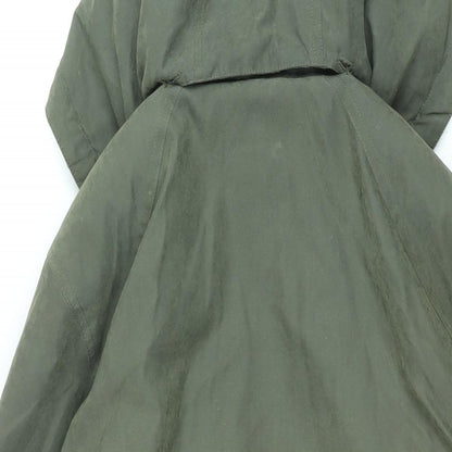 Womens UK Size 12 Nuage Green Overcoat