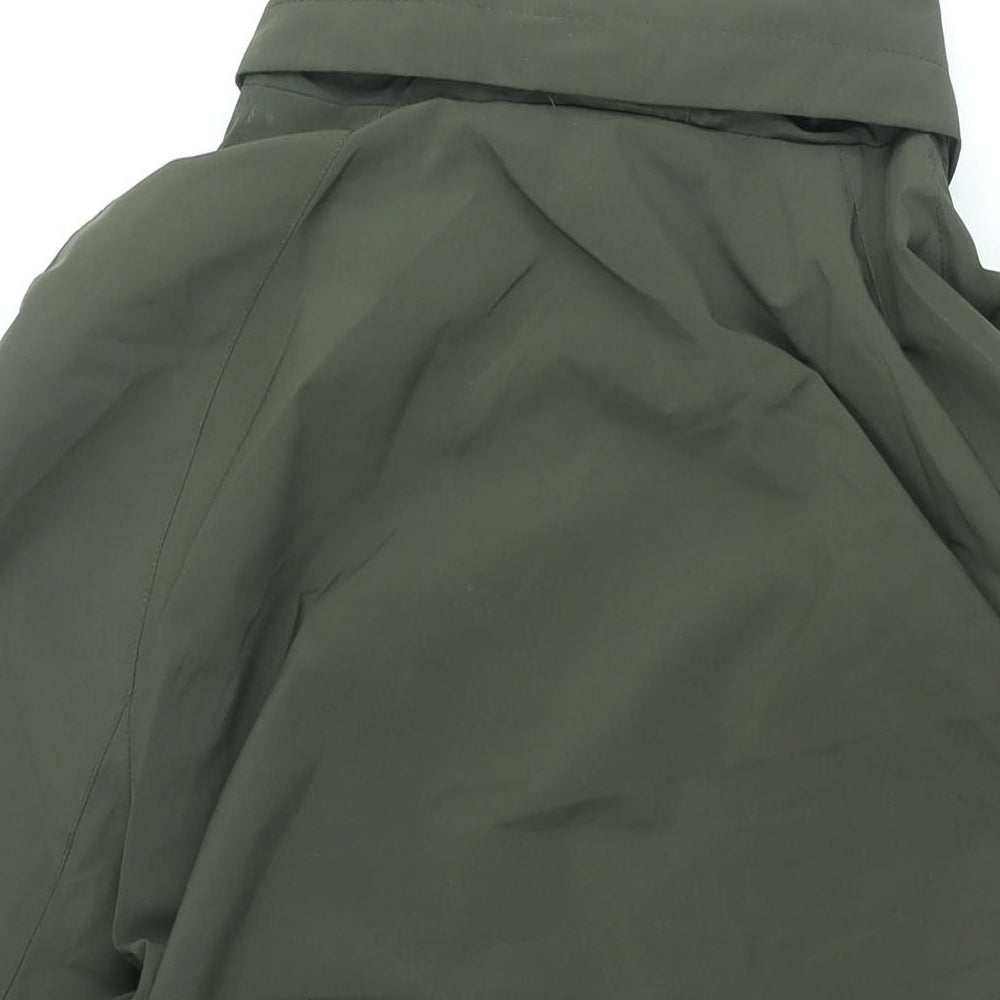 Mens UK Size 2XL Debenhams Green Rain Coat