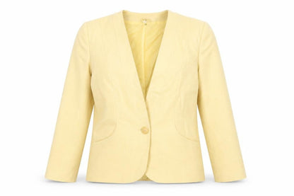Womens UK Size 12 First Avenue Yellow Jacket