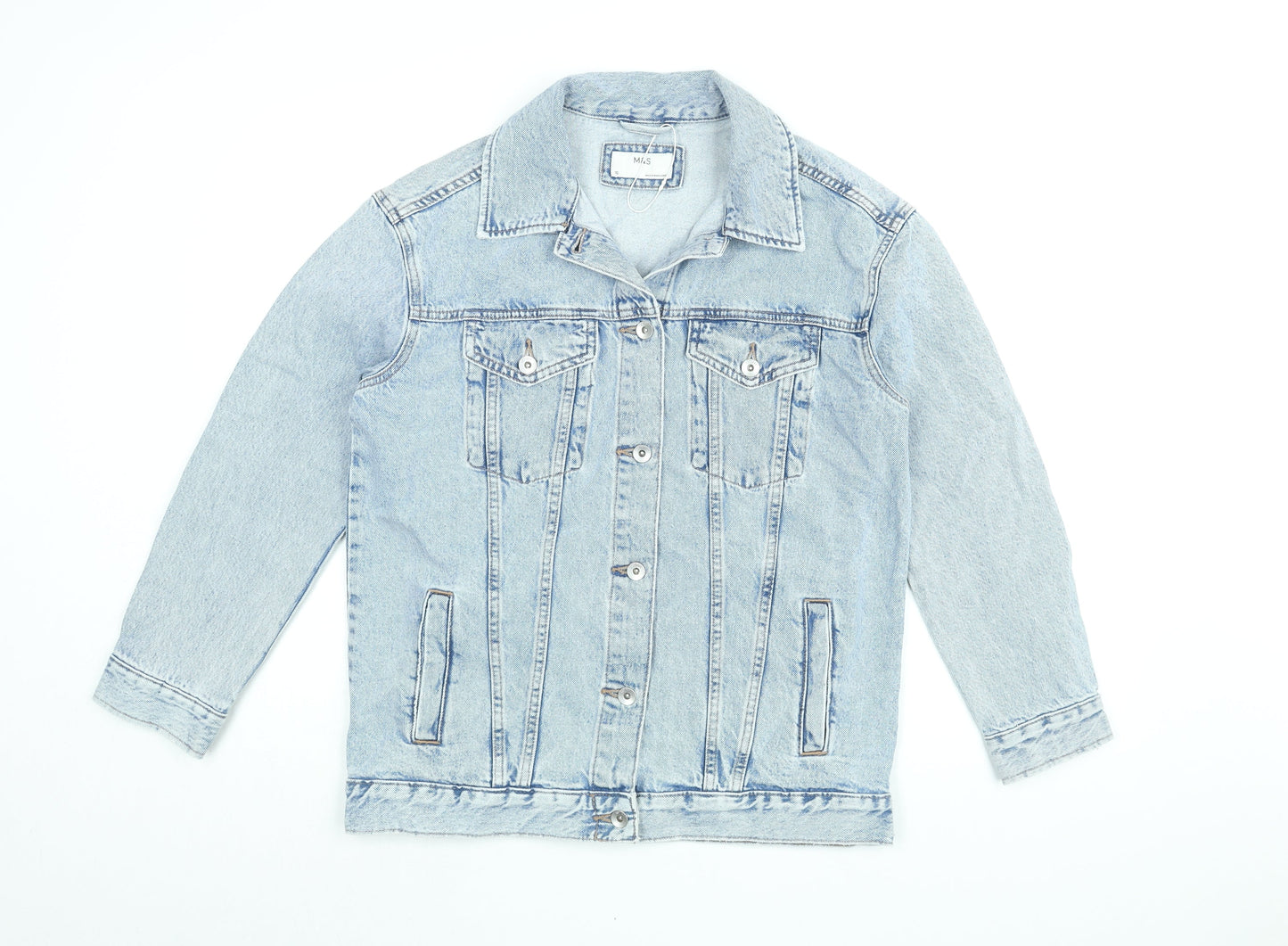 Womens UK Size 10 Marks and Spencer Blue Jacket