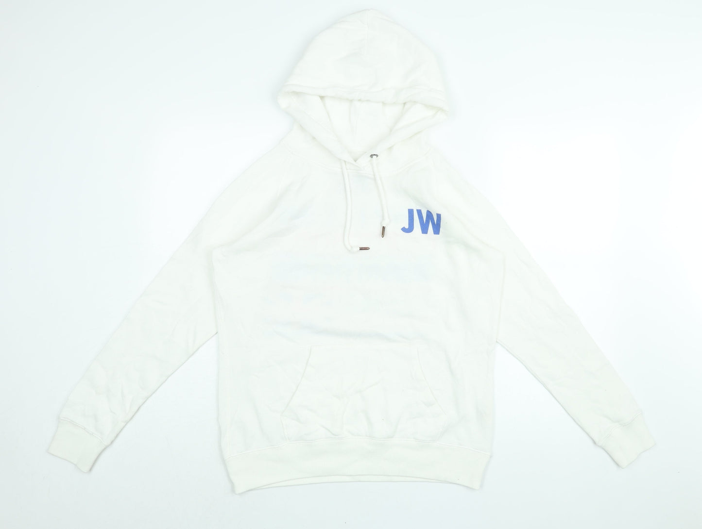 Womens UK Size 12 Jack Wills White Pullover Hoodie