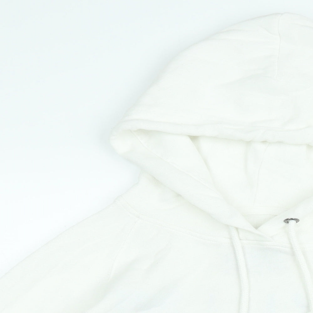 Womens UK Size 12 Jack Wills White Pullover Hoodie