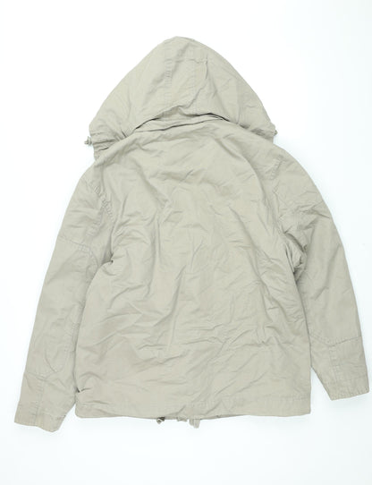 Mens UK Size M STONE BAY Beige Overcoat