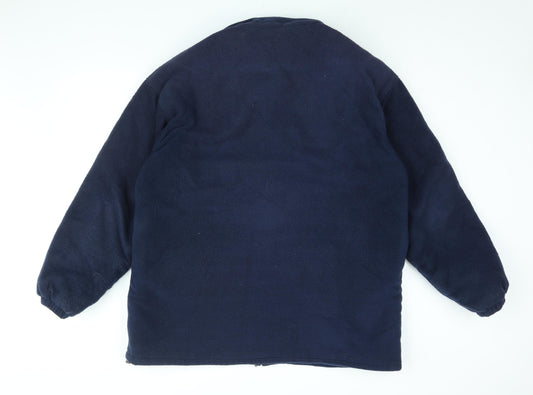 Mens UK Size XL High Mount Blue Jacket