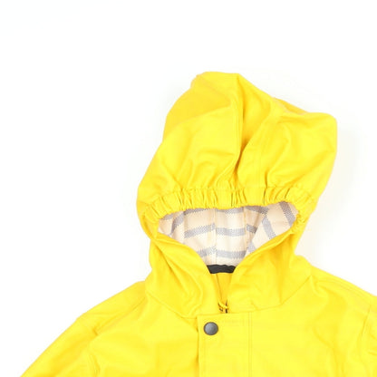 Captain Corsaire Girls Yellow Rain Coat Coat Size 2 Years Zip