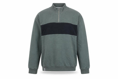 Larsson & Co Mens Green Cotton Pullover Sweatshirt Size M