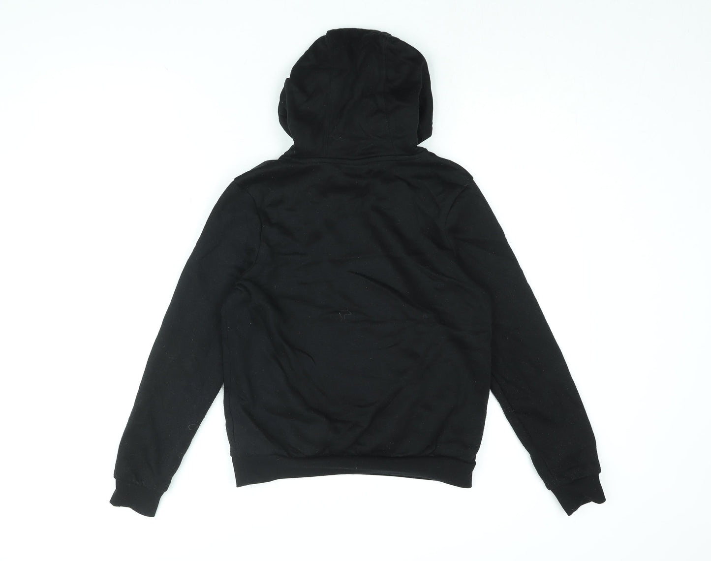 Slazenger Boys Black Cotton Pullover Hoodie Size 11-12 Years Pullover
