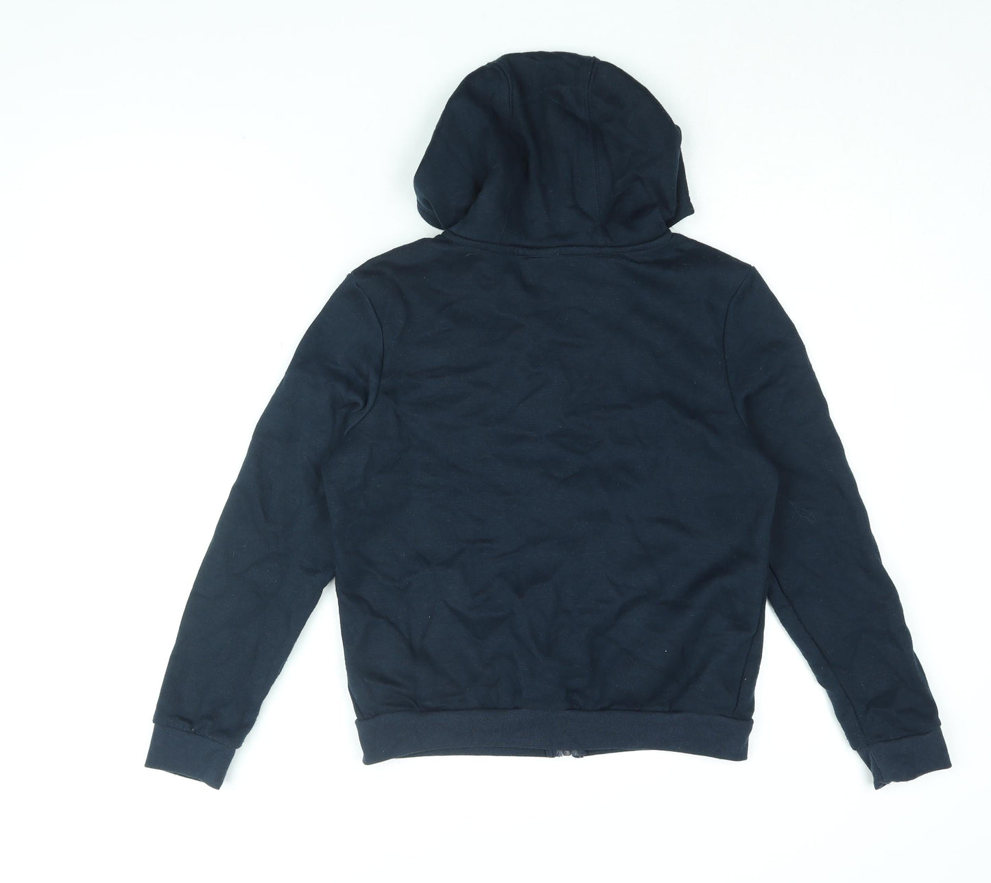 Slazenger Boys Black Cotton Full Zip Hoodie Size 11-12 Years Zip