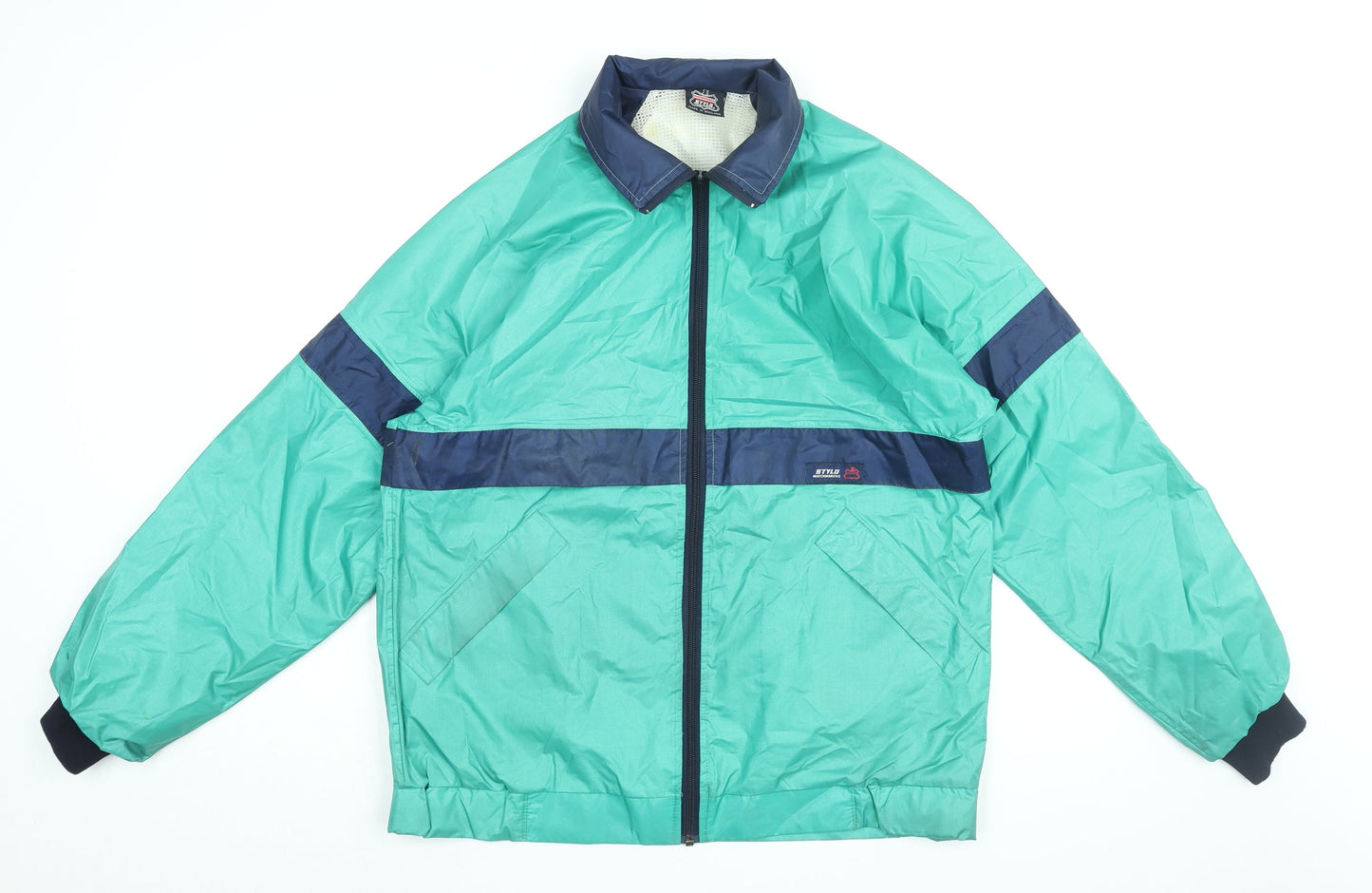 Mens UK Size L Stylo Matchmakers Green Jacket