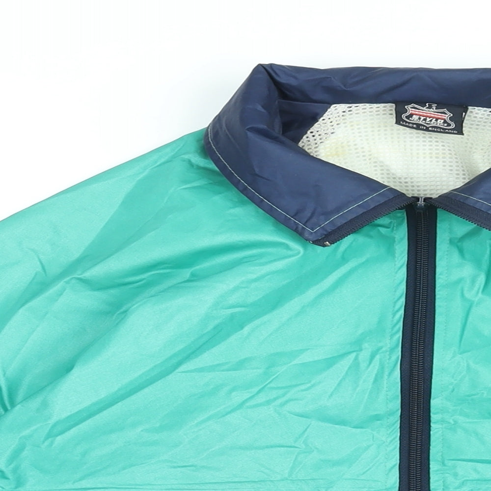 Mens UK Size L Stylo Matchmakers Green Jacket