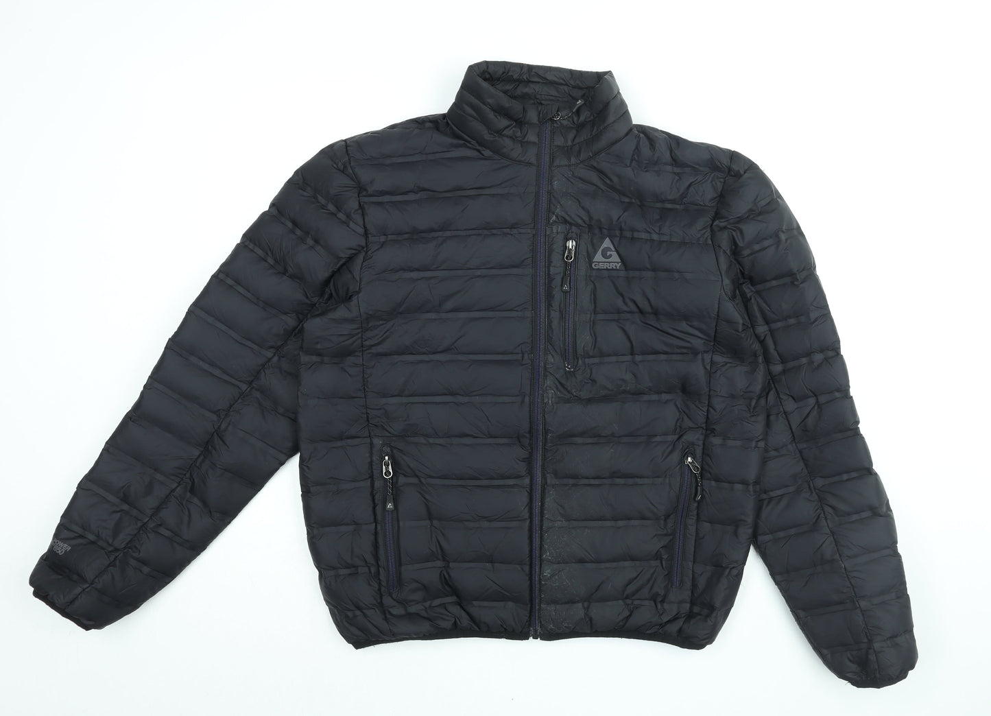 Mens UK Size M Gerry Black Puffer Jacket