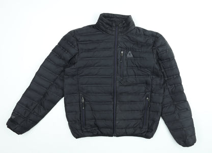 Mens UK Size M Gerry Black Puffer Jacket