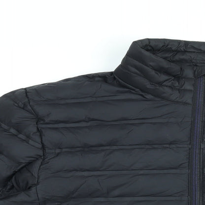 Mens UK Size M Gerry Black Puffer Jacket