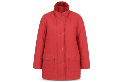 Womens UK Size M Dannimac Red Overcoat