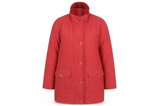Womens UK Size M Dannimac Red Overcoat