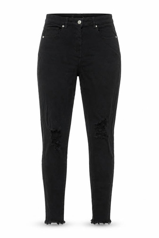 Womens UK Size 10 Parisian Regular Fit Skinny Black Jeans