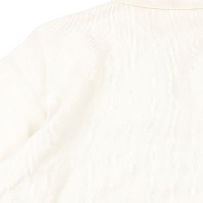 Hathaway Sports Mens Ivory Cotton Polo Size S Collared Button