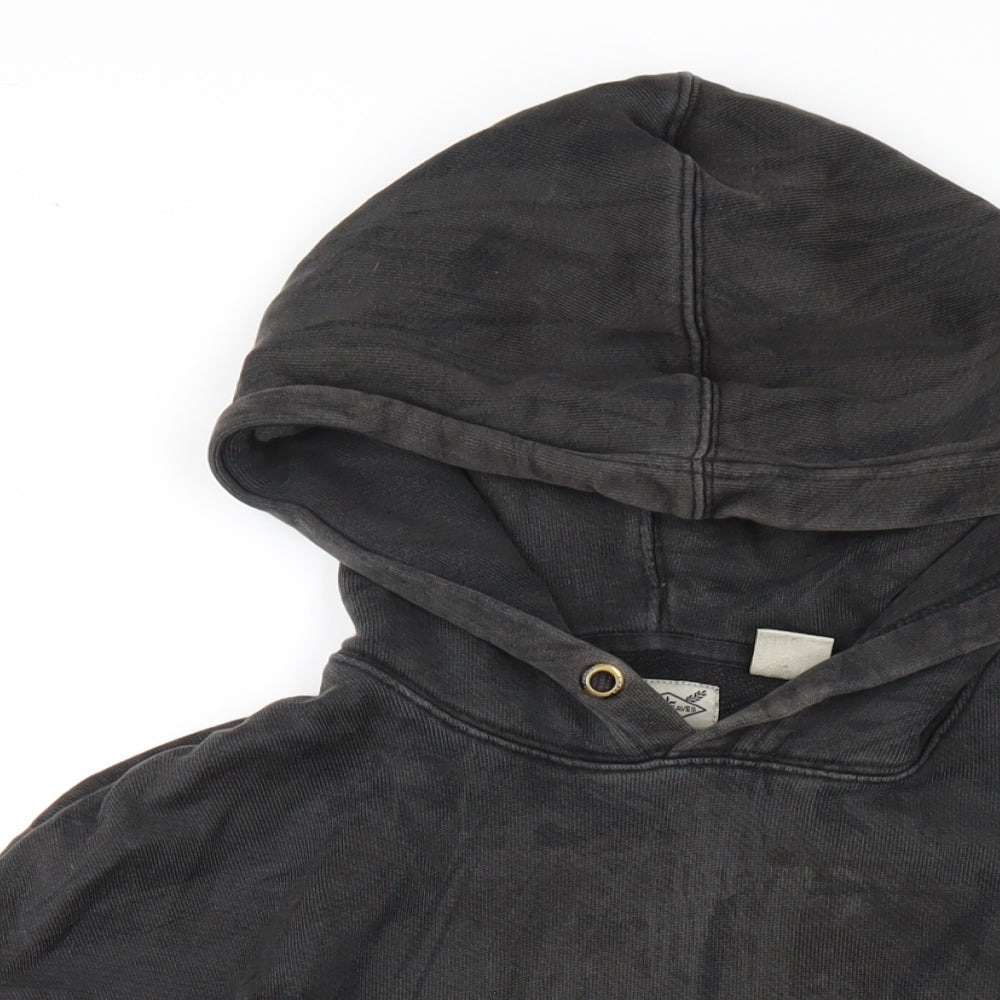 Mens UK Size M Levi's Black Pullover Hoodie