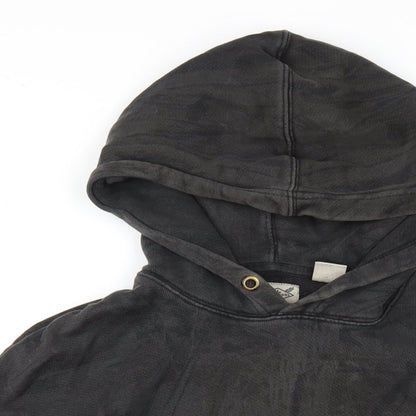 Mens UK Size M Levi's Black Pullover Hoodie