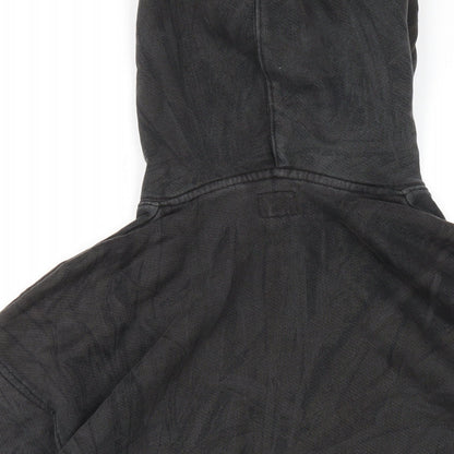 Mens UK Size M Levi's Black Pullover Hoodie